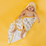 Premium Baby Knit Hooded Towel - Dozer