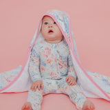 Premium Baby Knit Hooded Towel - Genevieve