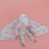 Premium Baby Knit Hooded Towel - Genevieve