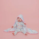 Premium Baby Knit Hooded Towel - Genevieve