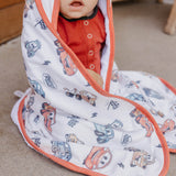 Premium Baby Knit Hooded Towel - Disney Pixar Cars
