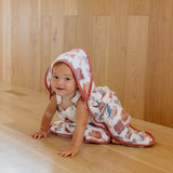 Premium Baby Knit Hooded Towel - Disney Pixar Bumper Stickers