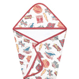 Premium Baby Knit Hooded Towel - Disney Pixar Bumper Stickers