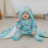 Premium Baby Knit Hooded Towel - Slam Dunk