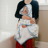 Premium Baby Knit Hooded Towel - Speedster