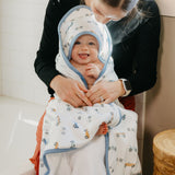 Premium Baby Knit Hooded Towel - Speedster