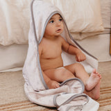 Premium Baby Knit Hooded Towel - Star Wars Grogu Medley