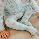 Zip-Up Footie Pajama - Star Wars Mando Medley