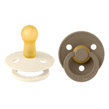 BIBS Colour 2 PACK Latex Dark Oak/Vanilla