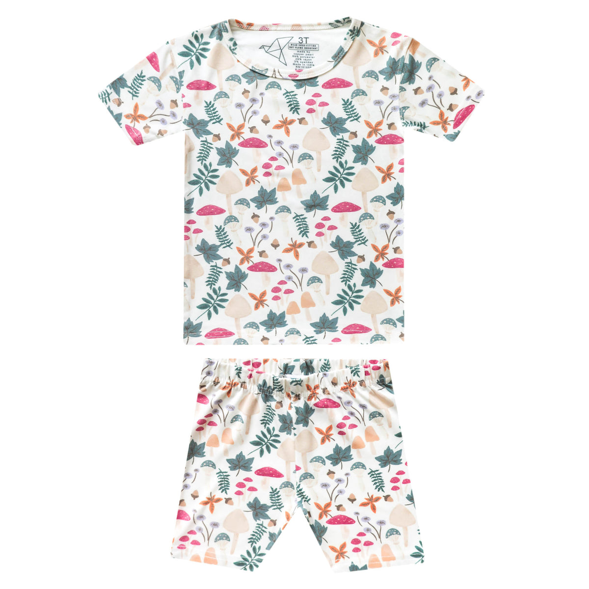 2pc Short Sleeve Pajama Set - Ivy