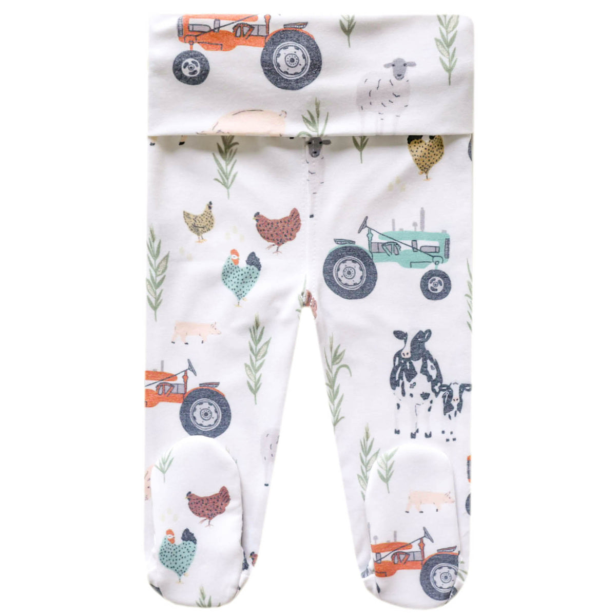 Footed Baby Pants- Jo