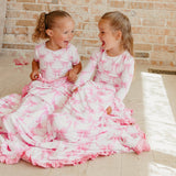 Bamboo Ruffled Jumbo Quilt - Bow My Gosh