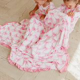 Bamboo Ruffled Jumbo Quilt - Bow My Gosh