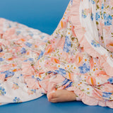Bamboo Ruffled Jumbo Quilt - Penelope