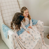 Three-Layer Jumbo Quilt - Penguins