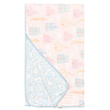 Three-Layer Jumbo Quilt - Princess Palaces