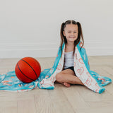 Three-Layer Jumbo Quilt - Slam Dunk