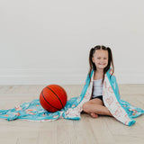 Three-Layer Jumbo Quilt - Slam Dunk