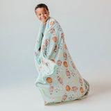 Three-Layer Jumbo Quilt - Sports Medley