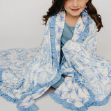 Bamboo Ruffled Jumbo Quilt - Vintage Carnival