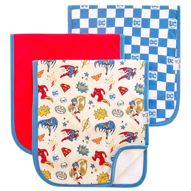 Premium Burp Cloths - Justice League™