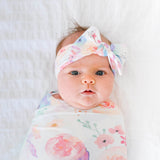 Knit Headband Bow - Bloom