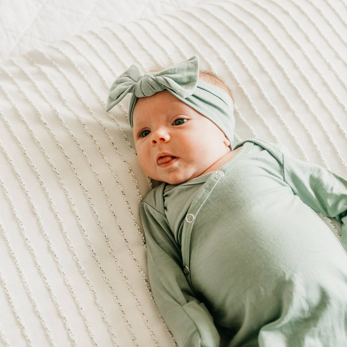 Knit Headband Bow - Briar