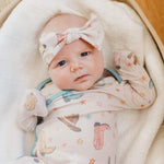 Knit Headband Bow - Cheyenne