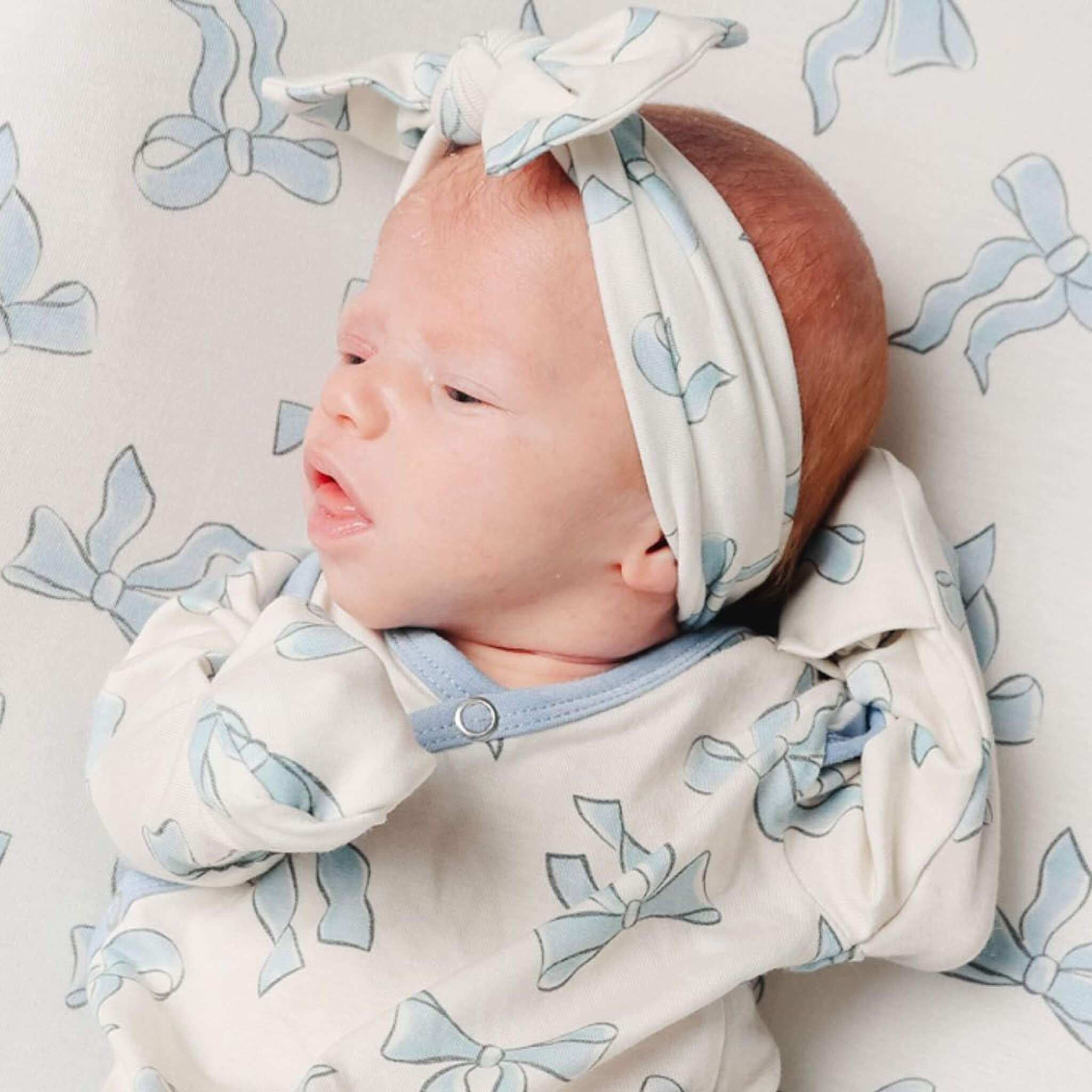 Knit Headband Bow - Daphne