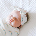 Knit Headband Bow - Daydream