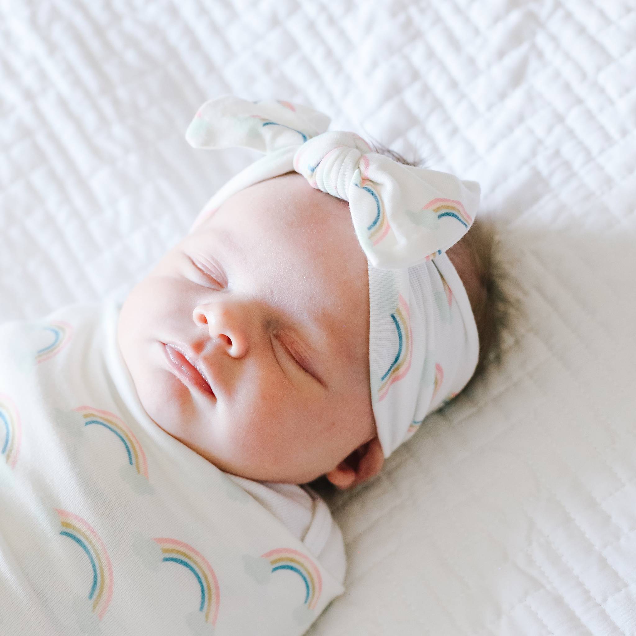 Knit Headband Bow - Daydream