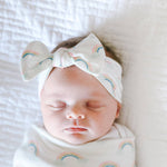 Knit Headband Bow - Daydream