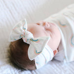 Knit Headband Bow - Daydream
