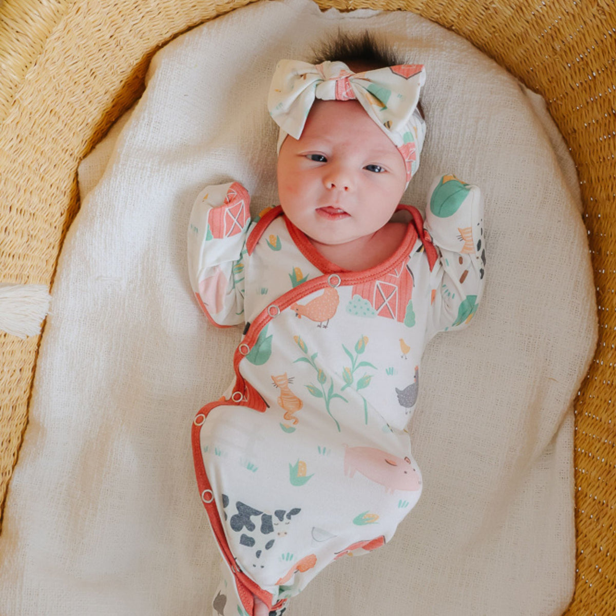 Knit Headband Bow - Farmstead