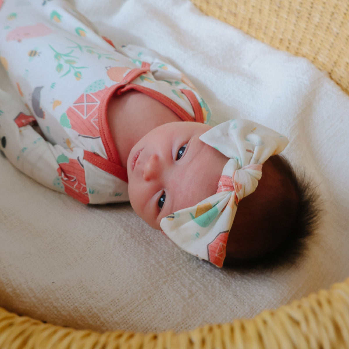 Knit Headband Bow - Farmstead