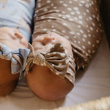 Knit Headband Bow - Fawn