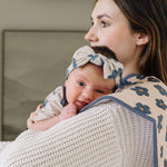 Knit Headband Bow - Gemma In Tan