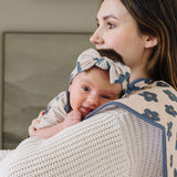 Knit Headband Bow - Gemma In Tan