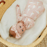 Knit Headband Bow - Goosie