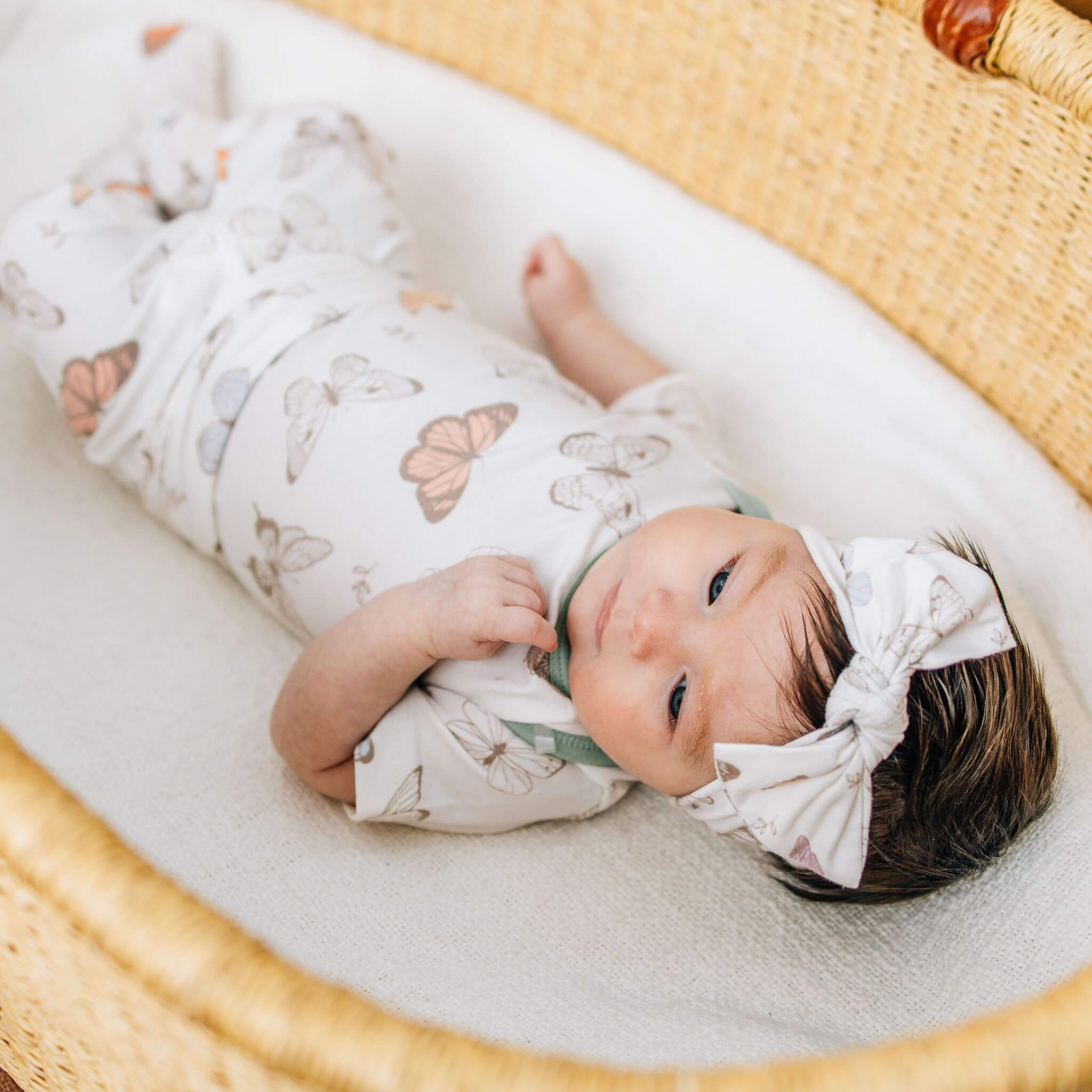 Knit Headband Bow - Luna