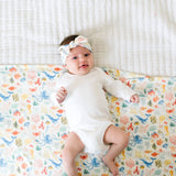 Knit Headband Bow - Nautical