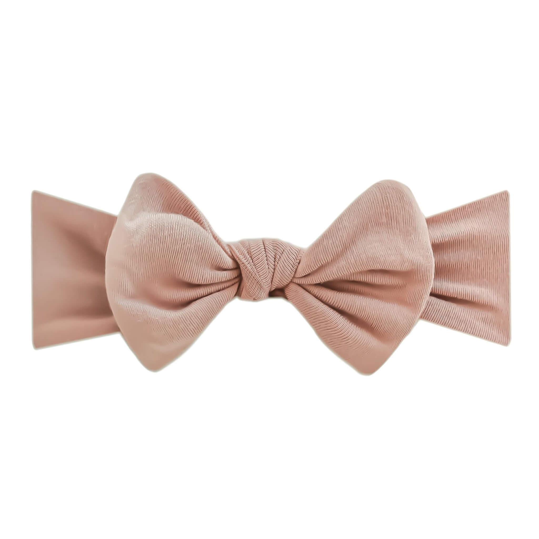 Knit Headband Bow - Pecan