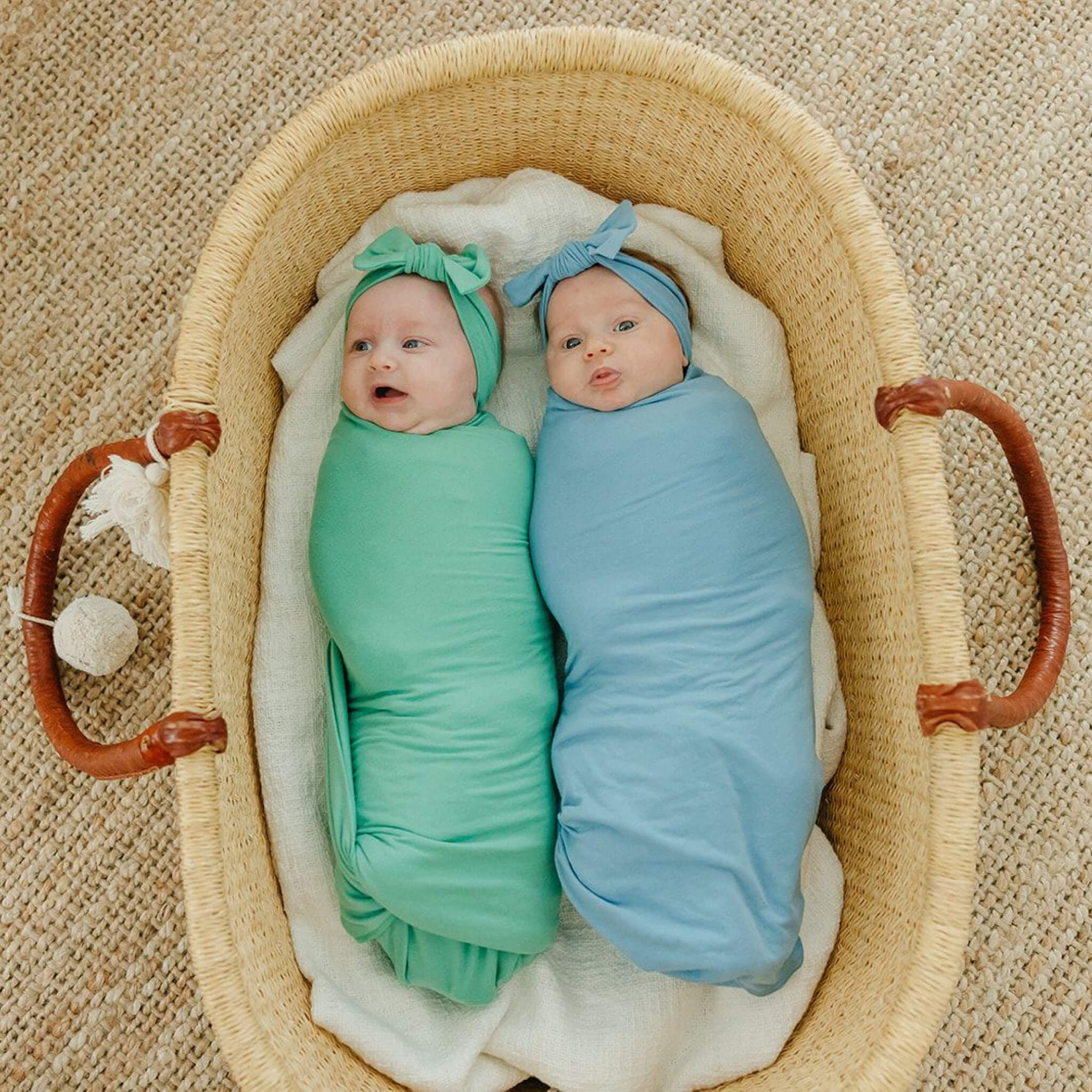 Knit Headband Bow - Robin