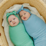 Knit Headband Bow - Robin