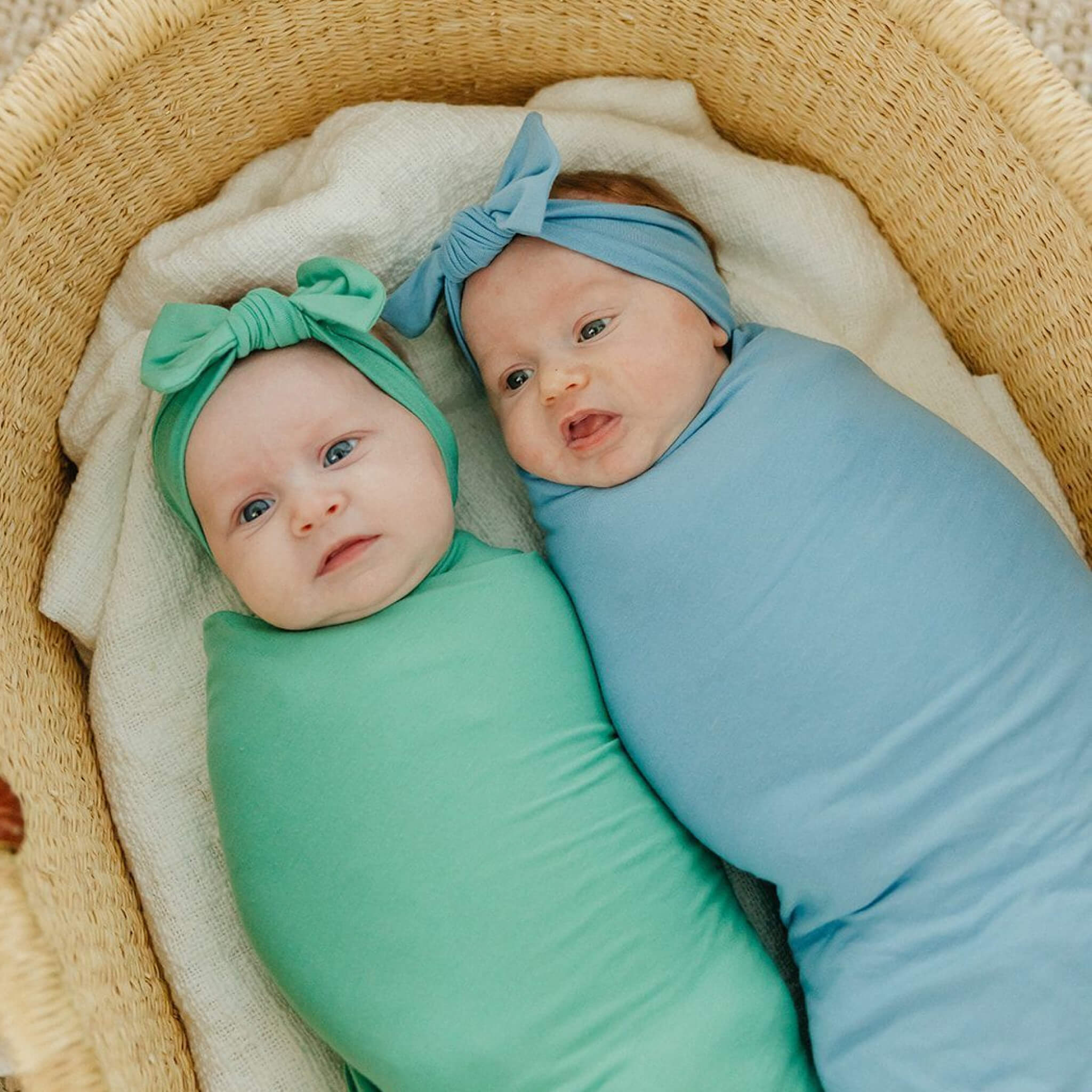 Knit Headband Bow - Robin