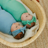 Knit Headband Bow - Robin