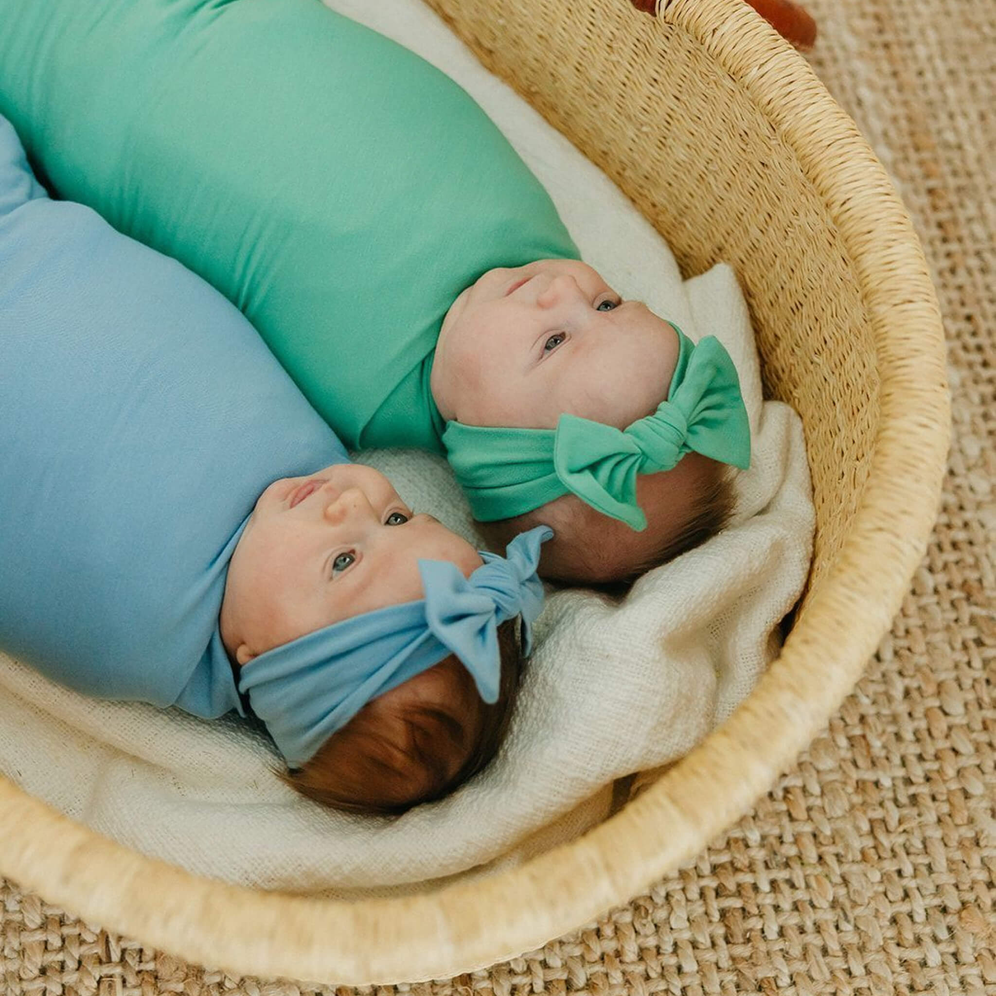 Knit Headband Bow - Robin