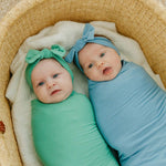 Knit Headband Bow - Robin