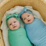 Knit Headband Bow - Robin