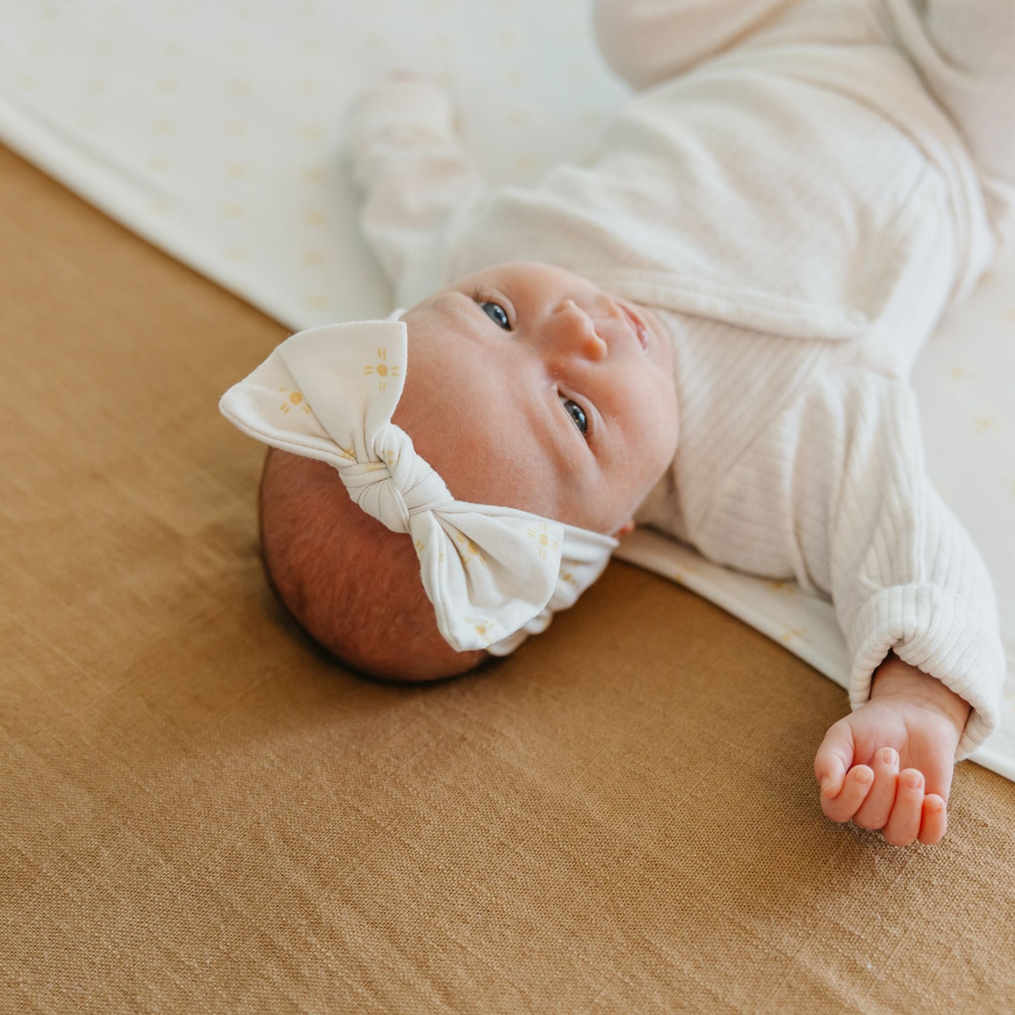 Knit Headband Bow - Santa Fe